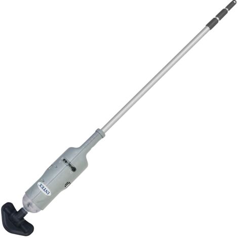 Intex – Aspirateur rechargeable pour piscine – Alimentation batterie Ni-MH – Autonomie 50 min – Manche télescopique 239 cm – Nettoyage jusqu'à 80 m²/h