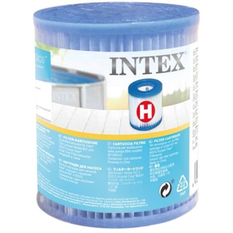 Lot de 6 Cartouches de Filtration Intex pour filtre piscine - Intex TYPE H (1/5)