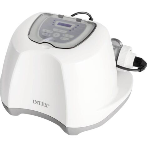Intex – Pompe de piscine 12 112 l/h – Débit max 2 650 l/h – Puissance 65 W – Système d'électrolyse au sel 7 g/h – 26688GS - QS700 (1/4)