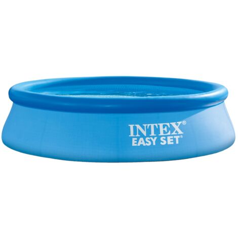 Extension de piscine de jardin avec pompe et interrupteur différentiel Easy Set 305 x 76 cm INTEX 28122 GN