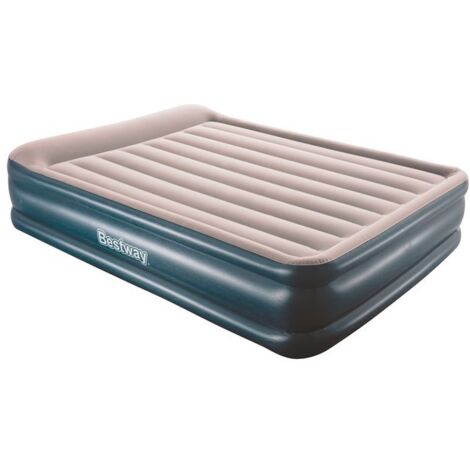 Bestway Tritech Matelas pneumatique bleu et gris 203x152 cm (1/5)