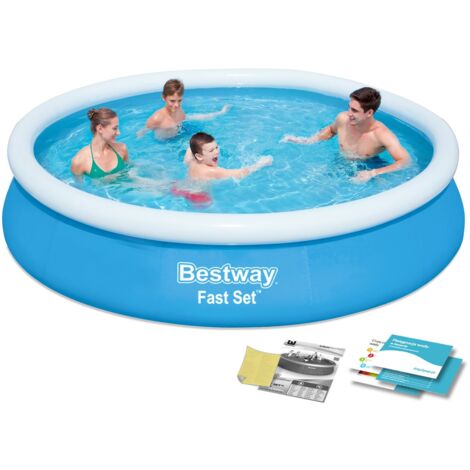 Piscine de jardin Ă extension 366 x 76 cm Bestway 57273 (1/5)