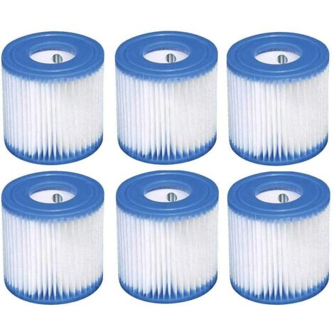 Cartouche de filtration Intex Type H Lot de 6 (1/4)