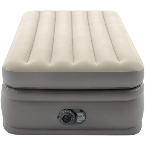 Intex – Matelas gonflable 191 x 99 x 51 cm – Dura-Beam Plus avec pompe électrique intégrée – Confort supérieur et résistance à la charge