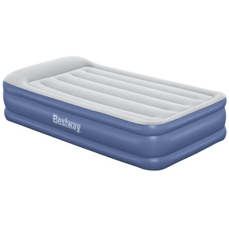Bestway Lit gonflable 1 place 191 x 97 x 46 cm avec pompe électrique intégrée