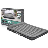 Lit Gonflable Matelas 2 Places 191x137x30cm Avec Pompe