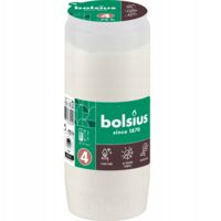 Bolsius RC4 - Cartouche d'huile 75h, blanche, pour lanternes