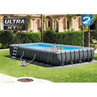 Piscine hors-sol rectangulaire 975x488x132cm Ultra Xtr Frame Intex 26374