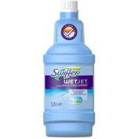 Agent nettoyant pour balai Swiffer Wetjet 1,25 L – Nettoyage puissant pour sols en vinyle, céramique et bois – Parfum agrumes