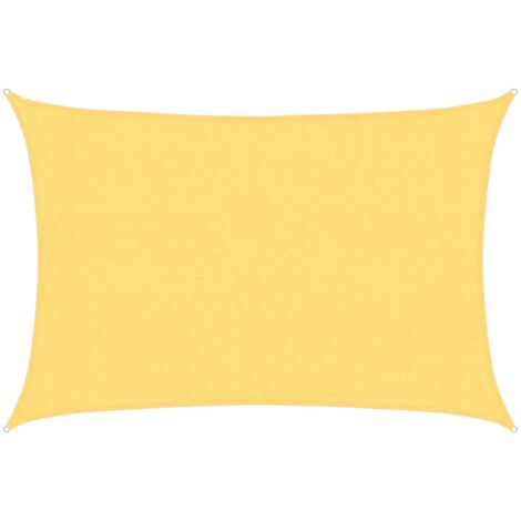 VidaXL Voile D'ombrage 160 G/m² Beige 3x4,5 M PEHD