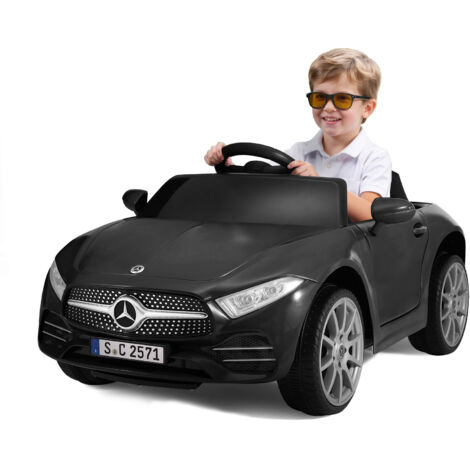 Voiture Électrique Enfant Mercedes-Benz CLS 350– Deux modes de contrôle, LED, Musique & Sécurité
