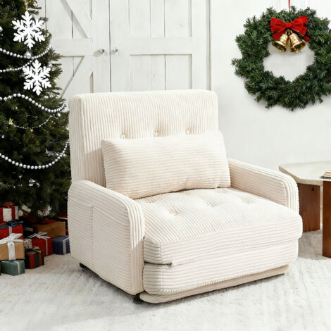 Fauteuil-Canapé HOMEMiYN une place- - Confort Intégral avec Coussin Offert (1/5)