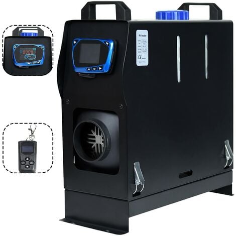 Auto Heizung 12V 5KW Luft Diesel universal wasser heizung 2 modus  Diesel/Benzin + Fernbedienung LCD Monitor für Motor Lkw - AliExpress