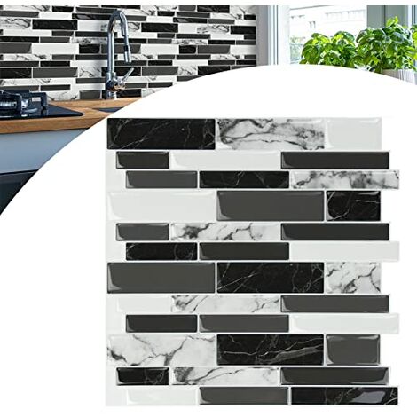 Stickers Muraux Marbre Autoadhésifs - 20-400x, Pour Cuisine Ou Salle De Bain - Effet 3D Moderne - Neuf En Boîte