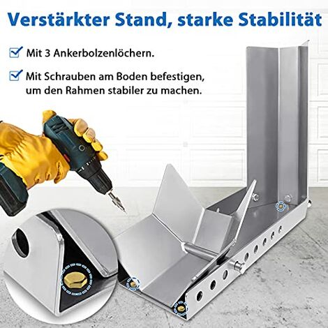 XMTECH Motorrad Ständerschiene - Verladehilfe Für Transport Und Lagerung