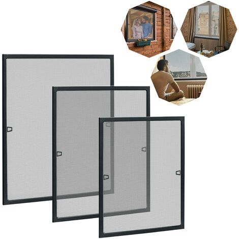 Magnetisches Fliegengitter Für Fenster – 205x205 Cm, Ohne Bohren, Waschbar & Selbstschließend