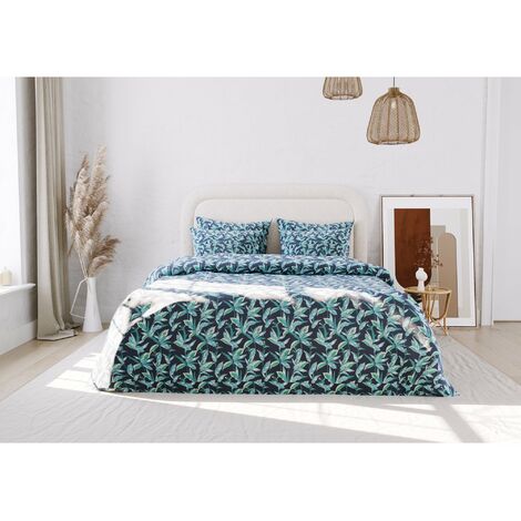 Ensemble housse de couette 240x220cm 2 taies d'oreiller 63x63cm (1/4)