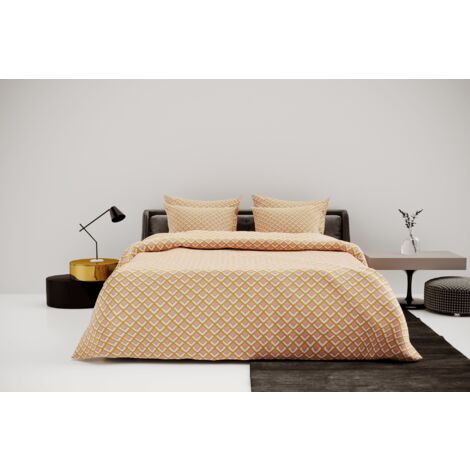 Ensemble housse de couette 240x220cm 2 taies d'oreiller 63x63cm (1/5)