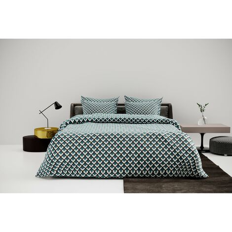 Ensemble housse de couette 260x240cm 2 taies d'oreiller 63x63cm (1/5)