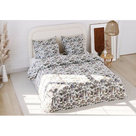 Ensemble housse de couette 240220cm 2 taies d'oreiller 63x63cm (1/2)