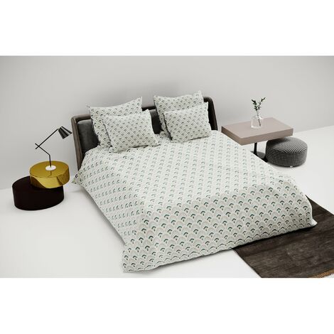 Ensemble housse de couette 240x220cm 2 taies d'oreiller 63x63cm (1/5)