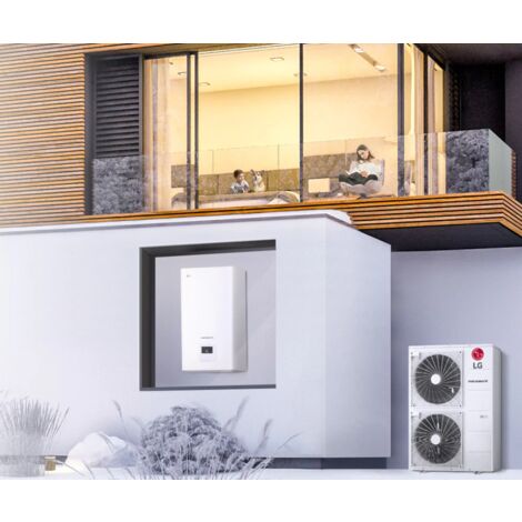 LG ThermaV Hydrosplit Außengerät 14,0 kW  HU143MRB.U30