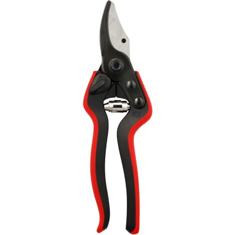 Sécateur à main 200 mm – Lame en acier trempé avec rainure à sève – Poignées en composite de fibre de verre – Coupe branches jusqu'à 20 mm – Felco