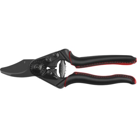 Sécateur à une main en acier trempé – Poignées en aluminium forgé avec cuir – Coupe précise 20 mm – Ergonomique et léger 220 g – Felco