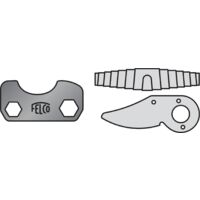 FELCO Kit de pièces de rechange n° 6/3-1 avec lame/outils/ressort, argent (accessoire pour sécateurs FELCO 6-12, 35 x 15 x 5 cm) FELCO 6/3-1