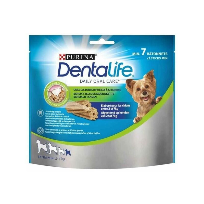 Dentalife - extra mini - chien de très petite taille (2 à 7kg) (69g)