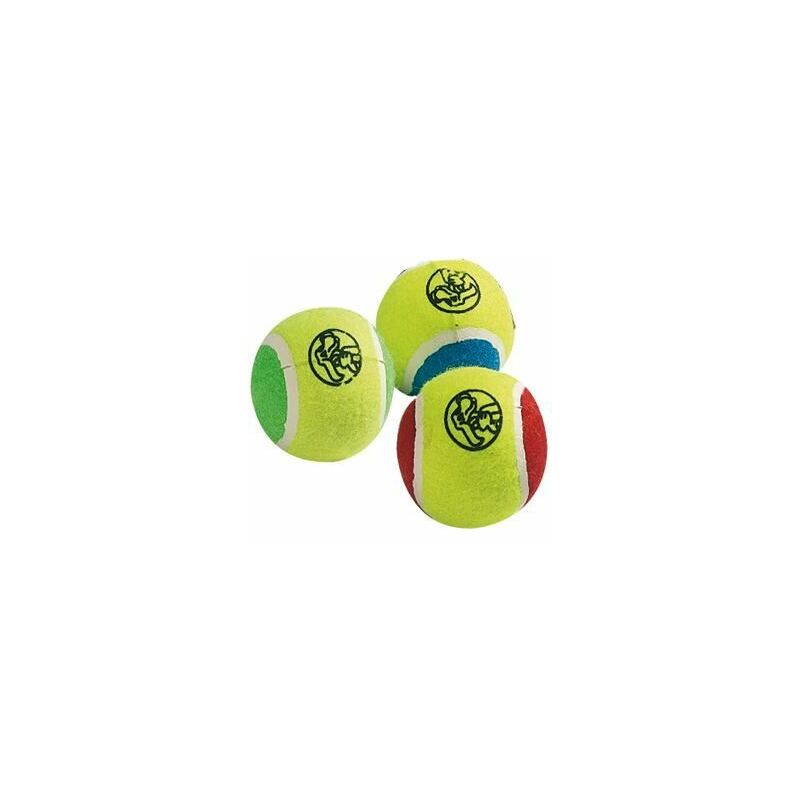 Balles de tennis Petface Mini Super pour chiens, 4,8 cm, 5 pièces