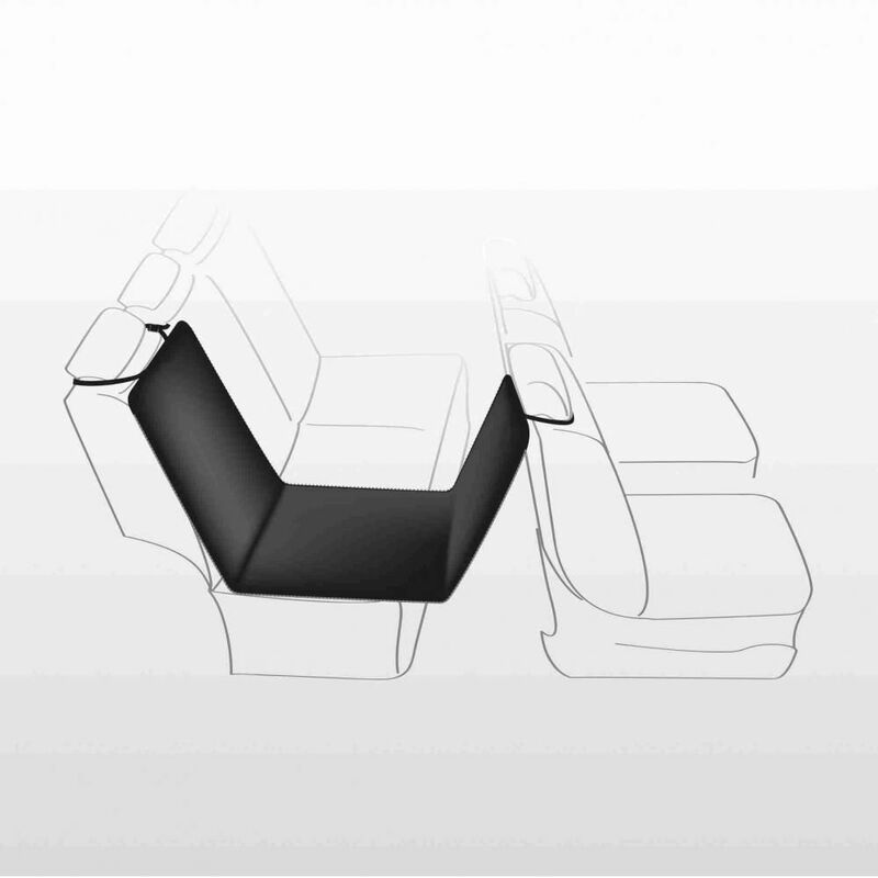 Trixie Couverture pour sièges de voiture, 0,50 × 1,45 m, noir