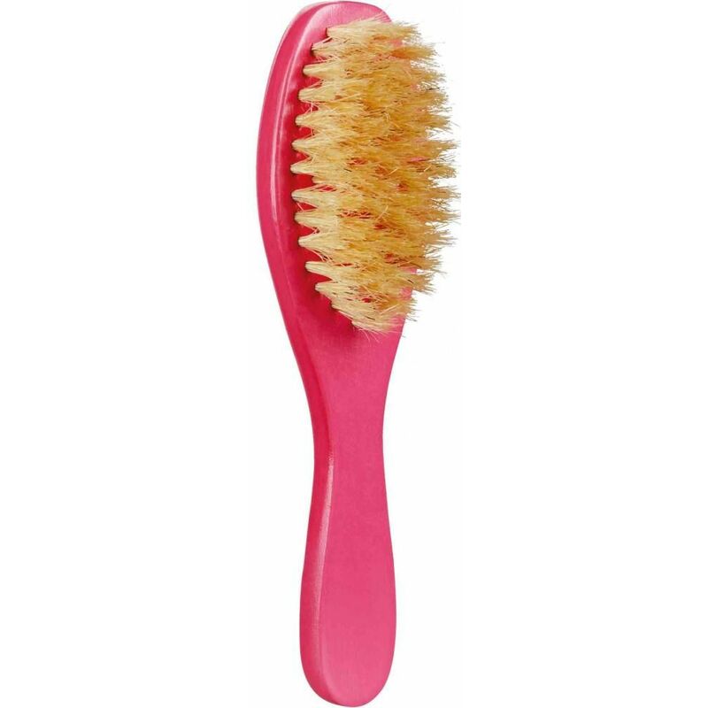 Brosse à cheveux en poils de , outils de manche en bois avec peigne à  rouleau en nylon pour démêler lisser Gros