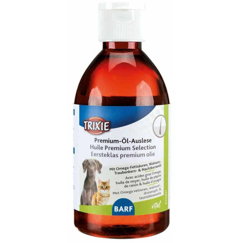 Grizzly Huile de Saumon pour Chien 500 ml : : Animalerie