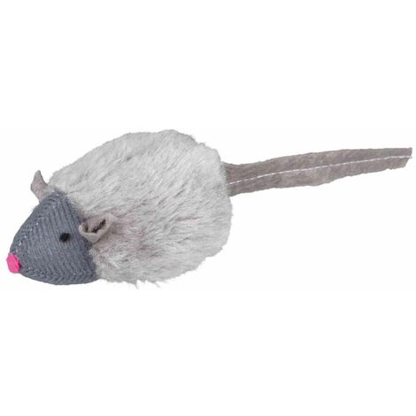 Trixie Souris en peluche avec herbe à chat 5cm 6pièces