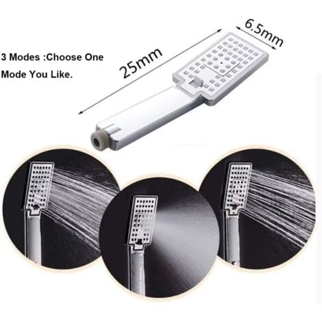 Colonna Doccia Idromassaggio,Multifunzione LED Pannello Doccia Idromassaggio con Temperatura (Display LCD),Multifunzione con Soffione Fisso,Massaggi,Doccetta e Bocca Vasca,Nichel spazzolato