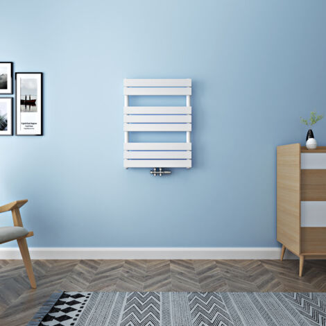 AICA Sanitär Design Heizkorper Badheizkörper Paneelheizkörper Weiß Vertikal 800x600mm