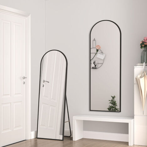 Ganzkrperspiegel Standspiegel Wandspiegel Gro Flurspiegel Oval Frisierspiegel 150x50cm