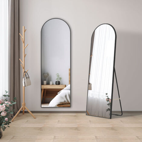 Ganzkrperspiegel Standspiegel Wandspiegel Flurspiegel Oval Frisierspiegel Gro 163x54cm