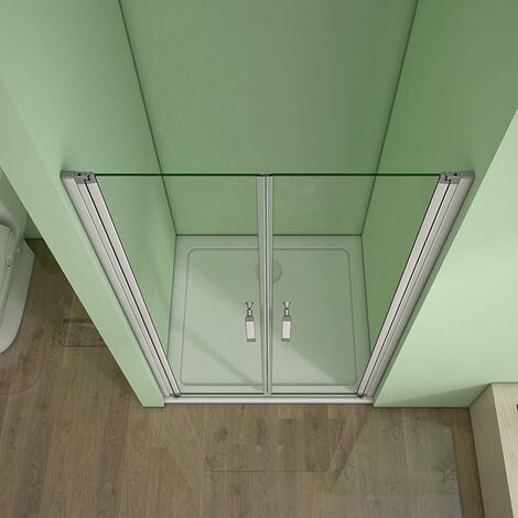 Duschtür Pendeltür Nischentür Duschabtrennung Schwingtür Dusche 86-90 cm 185cm Höhe