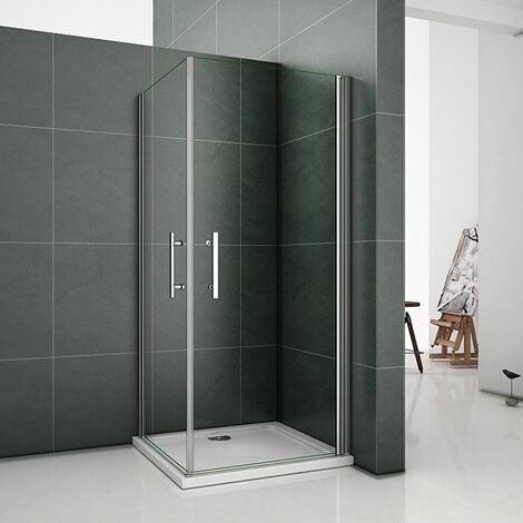 80x80x185cm Duschkabine Duschabtrennung Dusche rechteckig