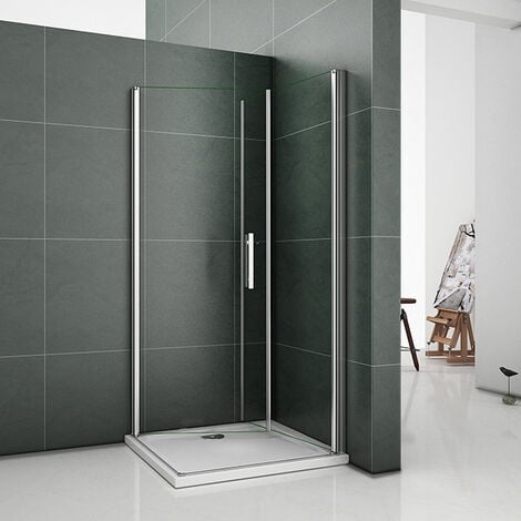80x80x185cm Duschkabine Duschabtrennung Dusche rechteckig