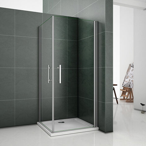 80x100x185cm Duschkabine Duschabtrennung Dusche rechteckig (1/5)