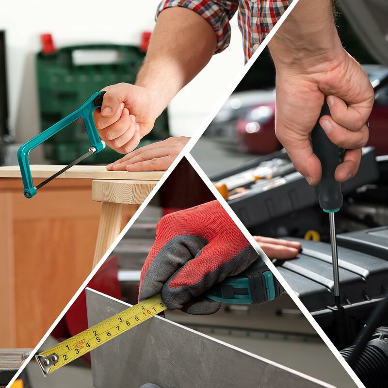 DEWINNER Boîte à Outils Complete 325 Pièces, Caisse a Outils avec Boîte, Portable Outils avec