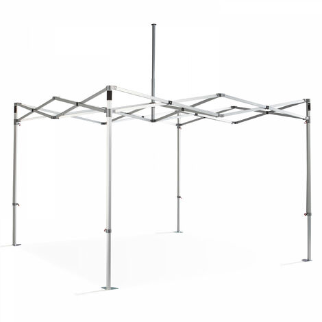 RELAX4LIFE 3x3M Tenda Gazebo da Giardino Pieghevole, Gazebo da Esterno