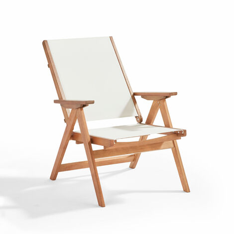 Set di 2 poltrone relax con poggiapiedi in metallo verde cactus | Leroy