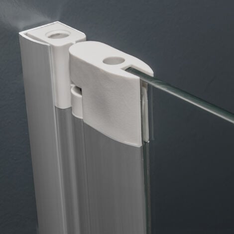 Pare-baignoire pliant, verre 5 mm, paroi de baignoire 1 volet Capri, écran de baignoire pivotant Schulte, Verre transparent, profilé alu argenté, 70 x 120 cm