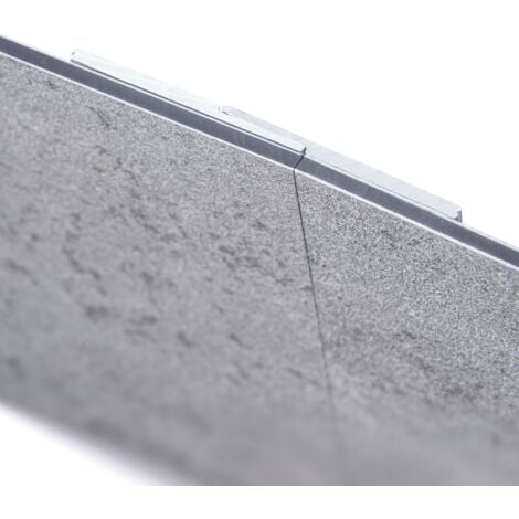 Profilé de jonction invisible pour panneaux muraux de douche, DécoDesign, Schulte, Alu argenté, 209 cm