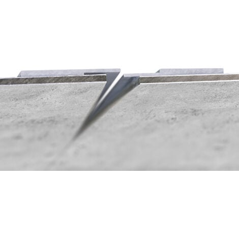 Profilé de jonction invisible pour panneaux muraux de douche, DécoDesign, Schulte, Alu argenté, 209 cm
