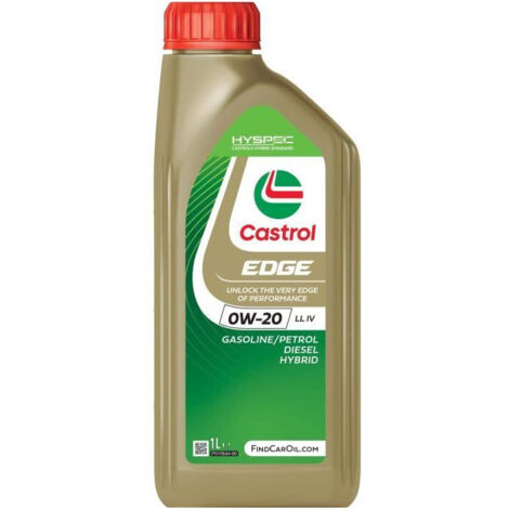 Aceite de motor Castrol Gasolina Diesel Híbrido 0W20 1 L